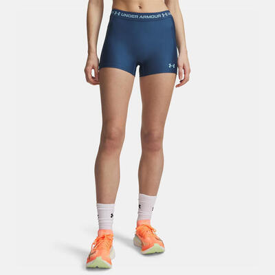 Shorty under armour heatgear® 8 cm voor dames bleu jean