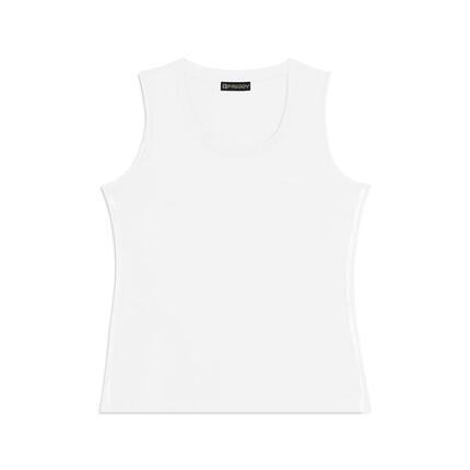 Débardeur régulier avec logo FREDDY et empiècements élastiques