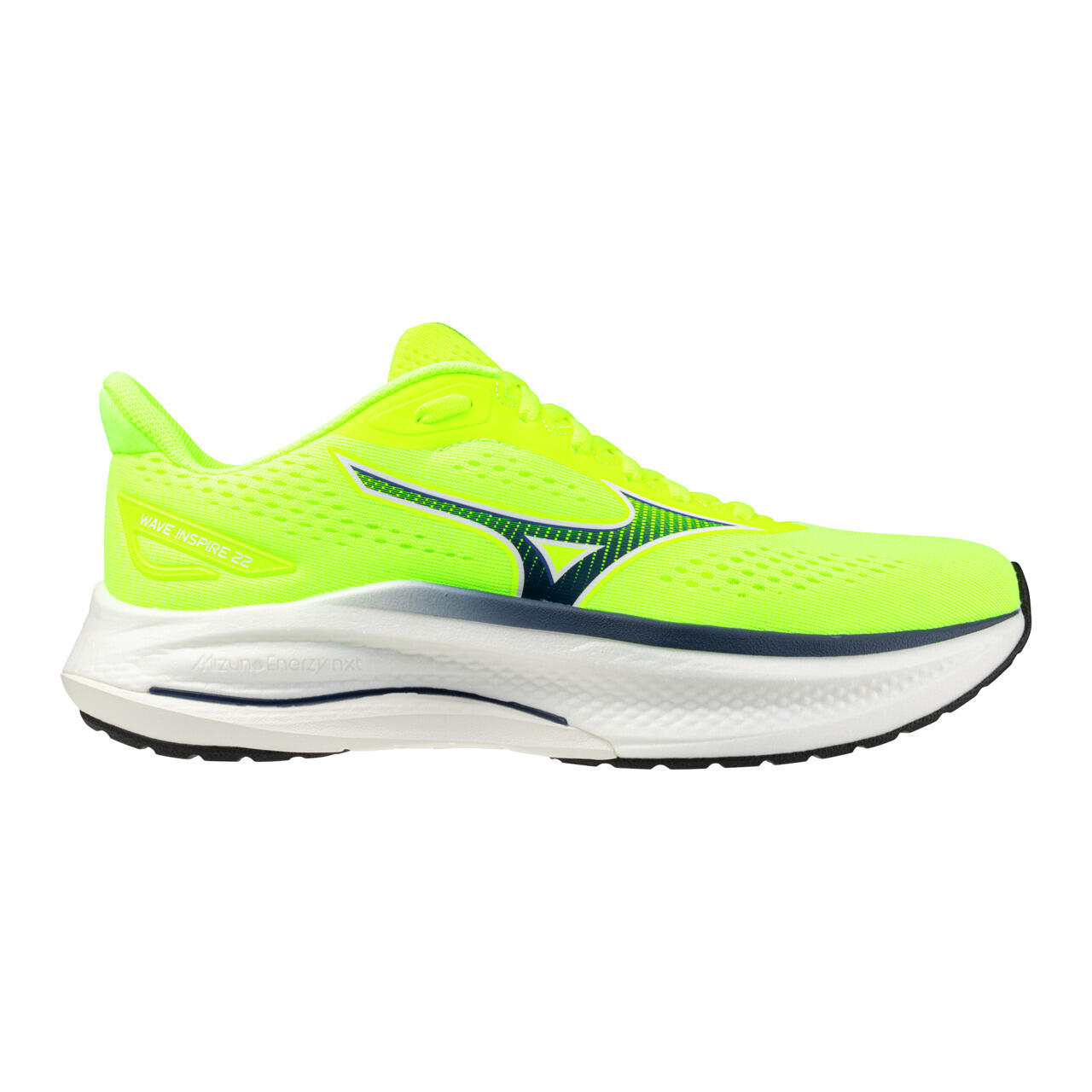 Mizuno - Chaussures De Running Mizuno Wave Inspire 22 - Chaussures D'Athlétisme - Jaune - Decathlon