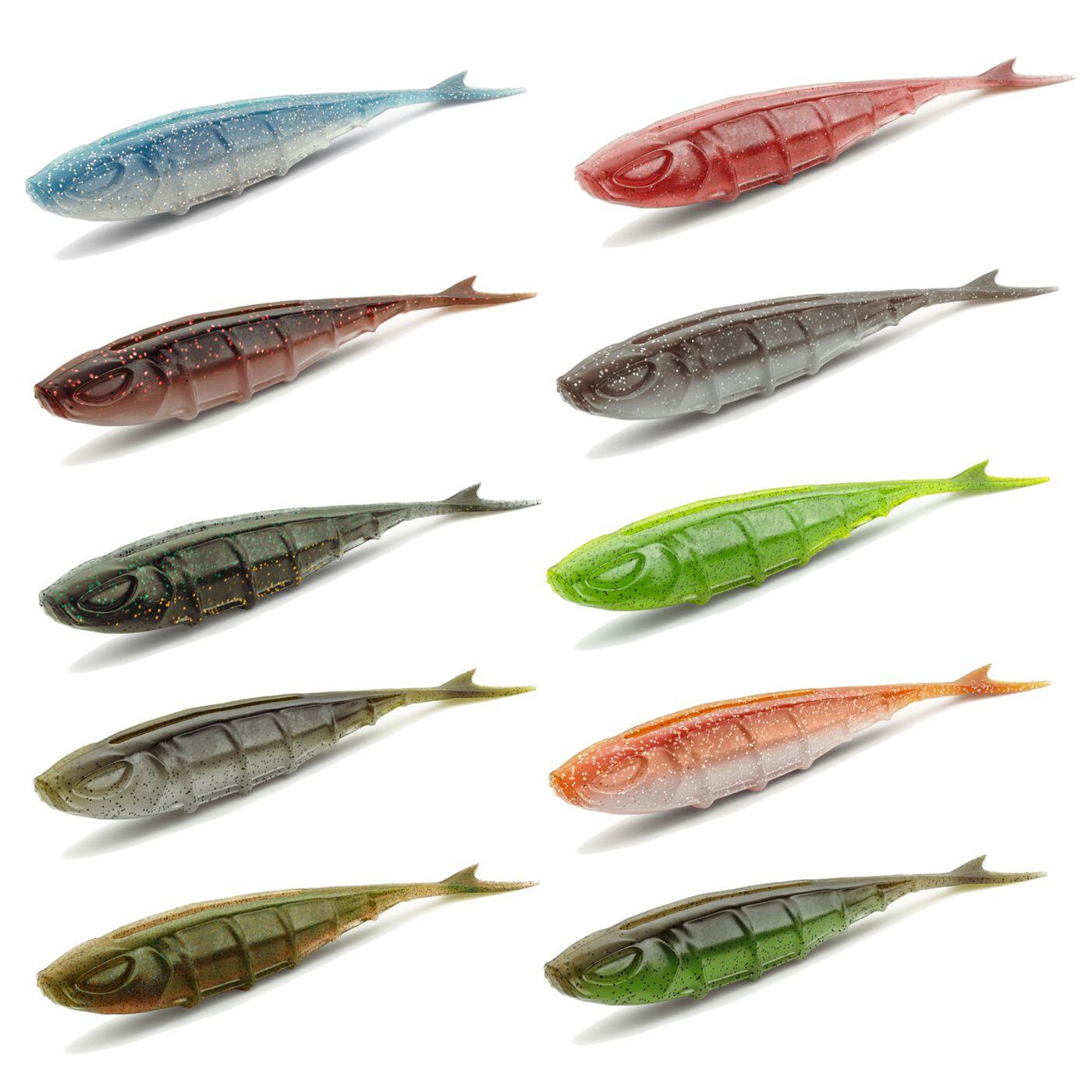 Nays SPLT 45 11,4cm 6,5g - 7 Gummifische 1/4
