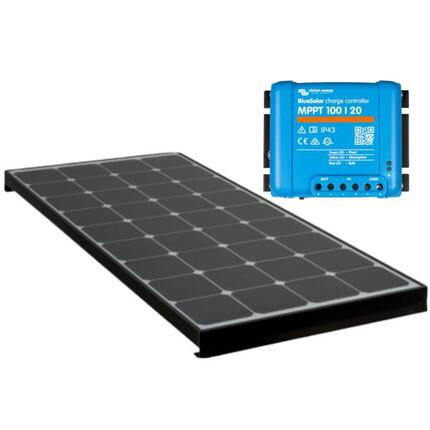 PACK ANTARION Panneau solaire BLACK BOOSTER 305W + VICTRON Régulateur MPPT 20A