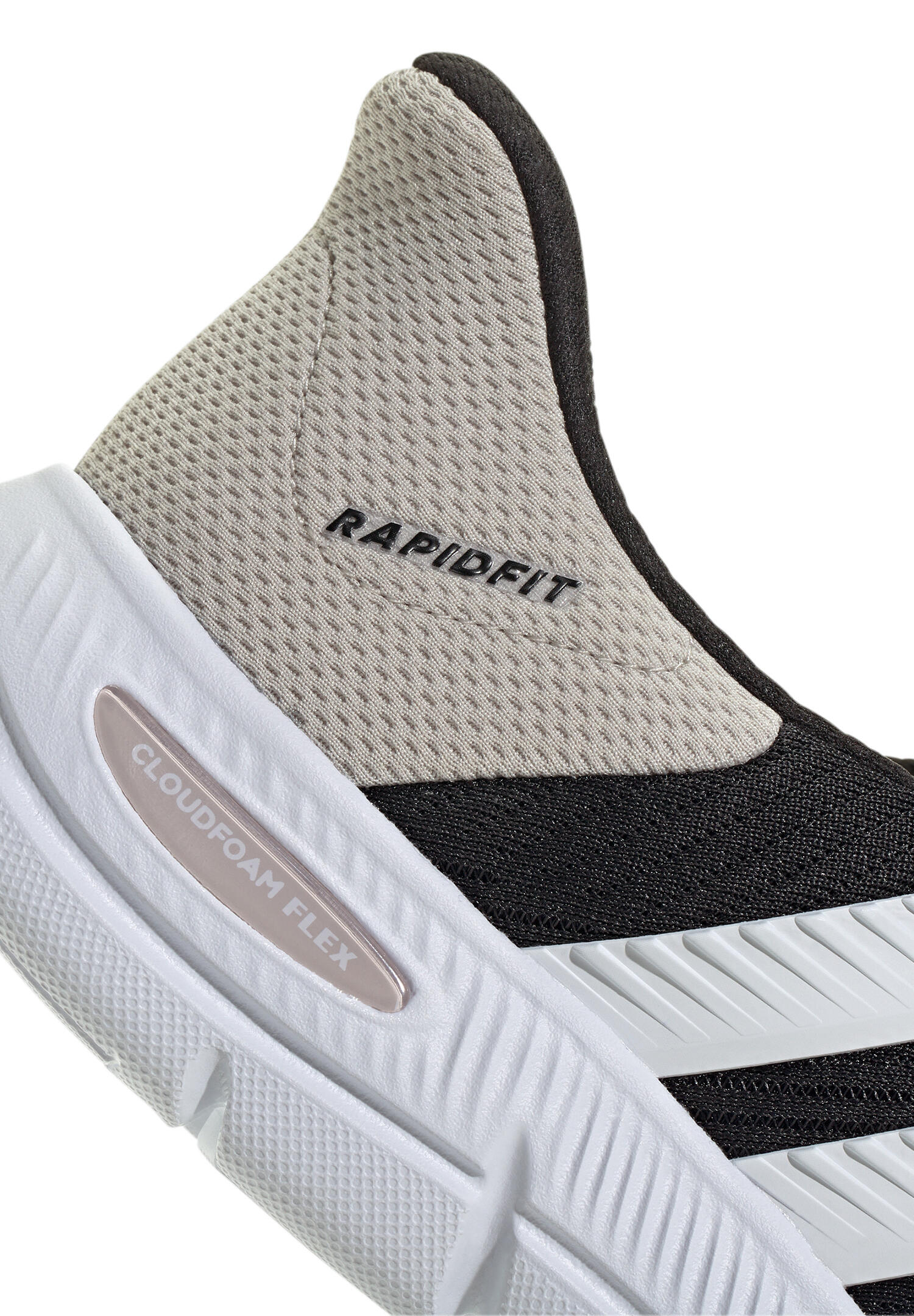 Adidas Herren Cloudfoam Flex Lounge Sneaker HQ4941 Black White 6/7