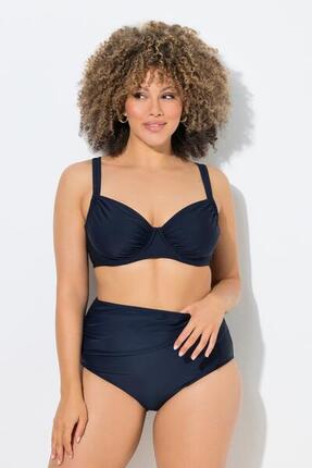 Femme Bikini avec armatures bretelles réglables et fronces