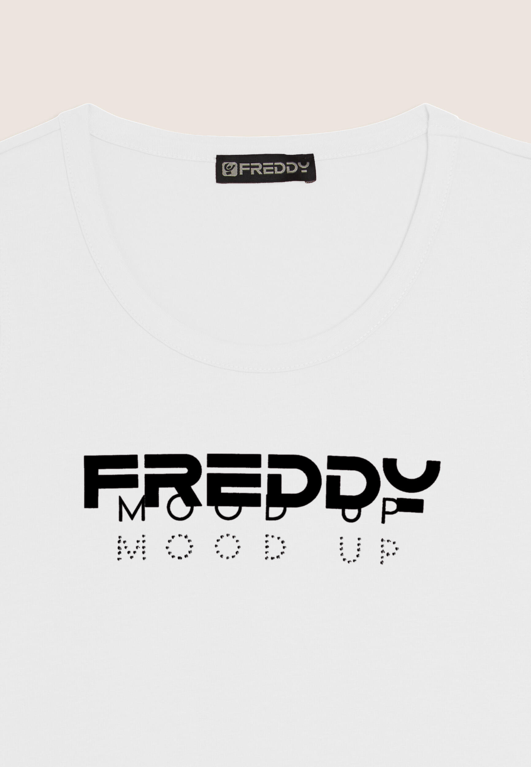 Débardeur en jersey avec le logo FREDDY et le lettrage « Mood Up » 3/3