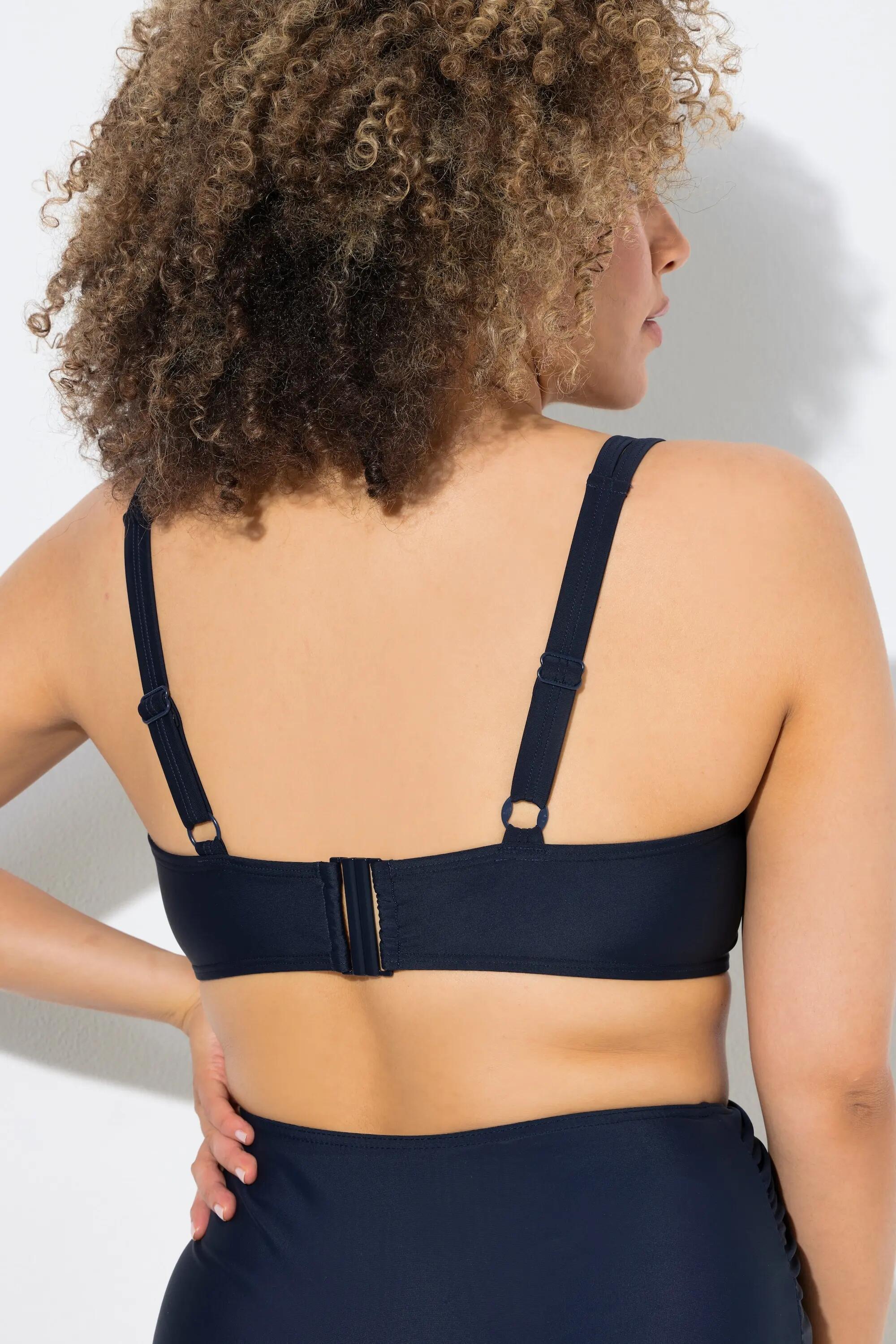 Femme Bikini avec armatures bretelles réglables et fronces 3/7