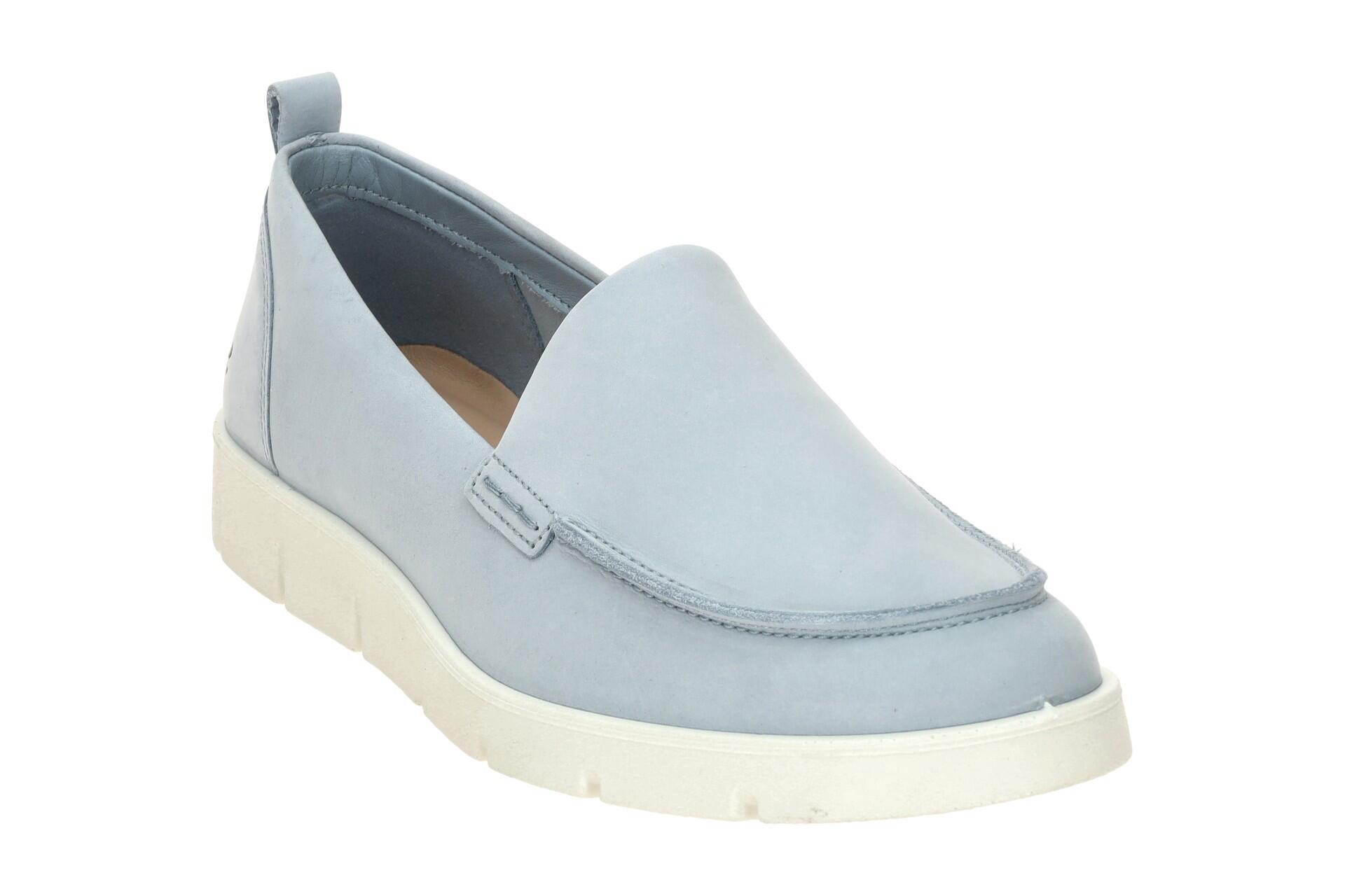 Ecco Bella Slipper Schuhe blau Mokassin 280413 3/7