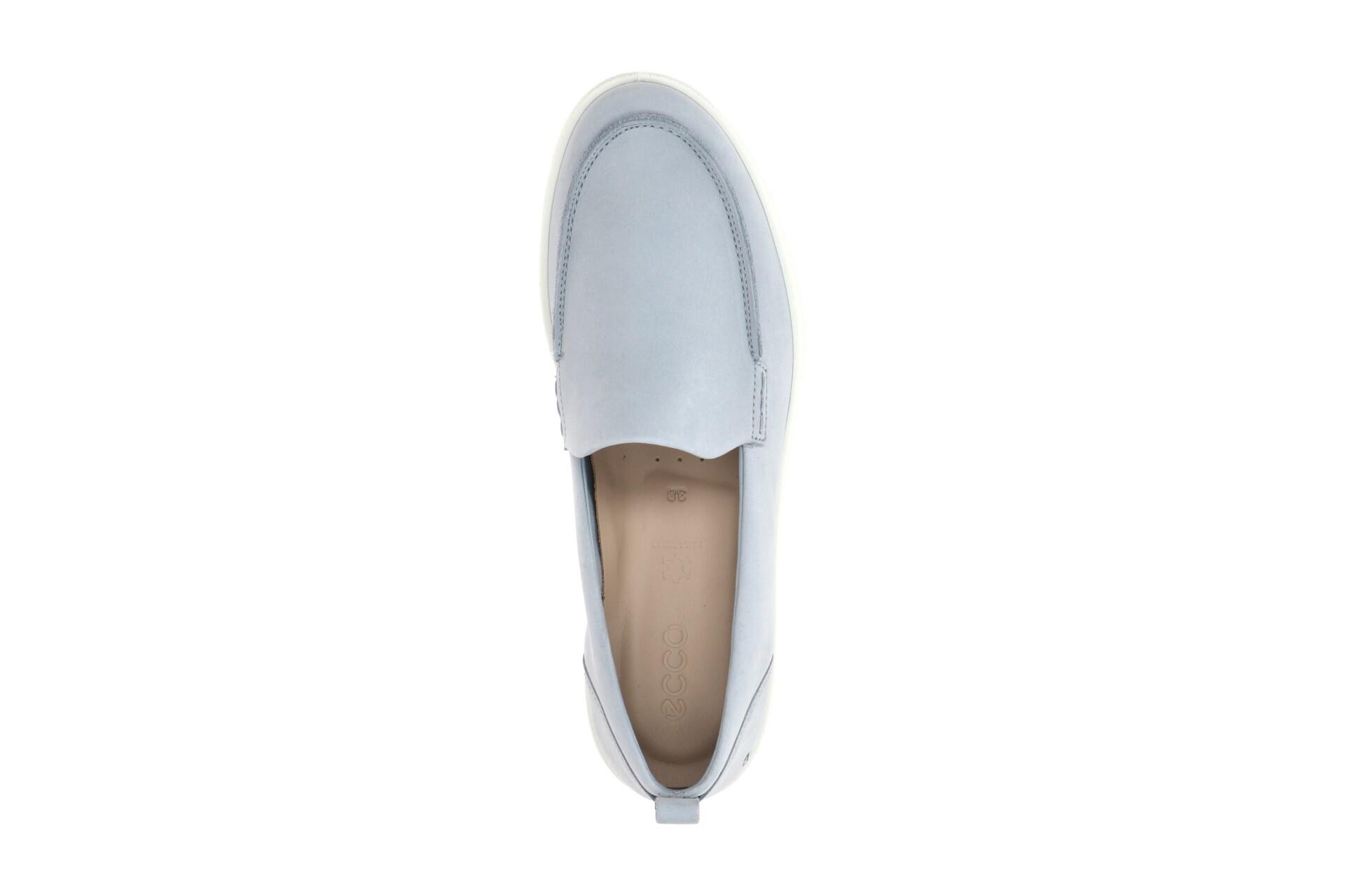 Ecco Bella Slipper Schuhe blau Mokassin 280413 6/7