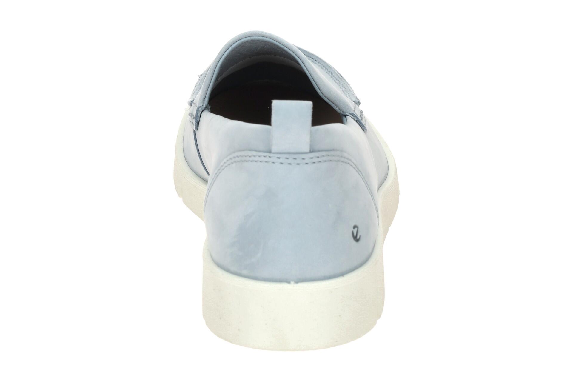 Ecco Bella Slipper Schuhe blau Mokassin 280413 5/7