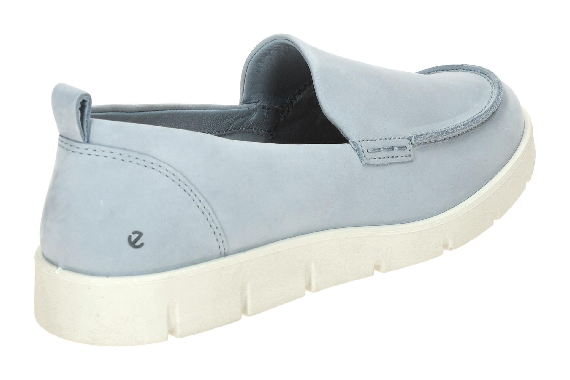 Ecco Bella Slipper Schuhe blau Mokassin 280413 4/7