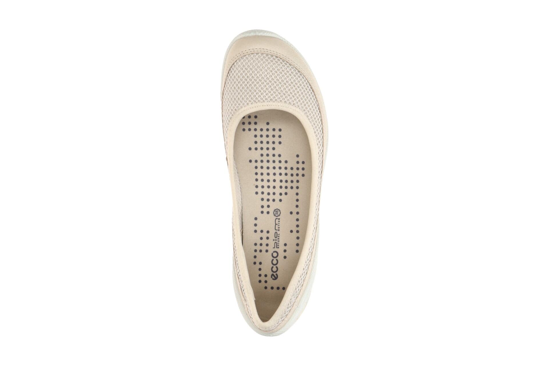 Ecco Biom Lite Ballerina Schuhe beige 802443 6/7