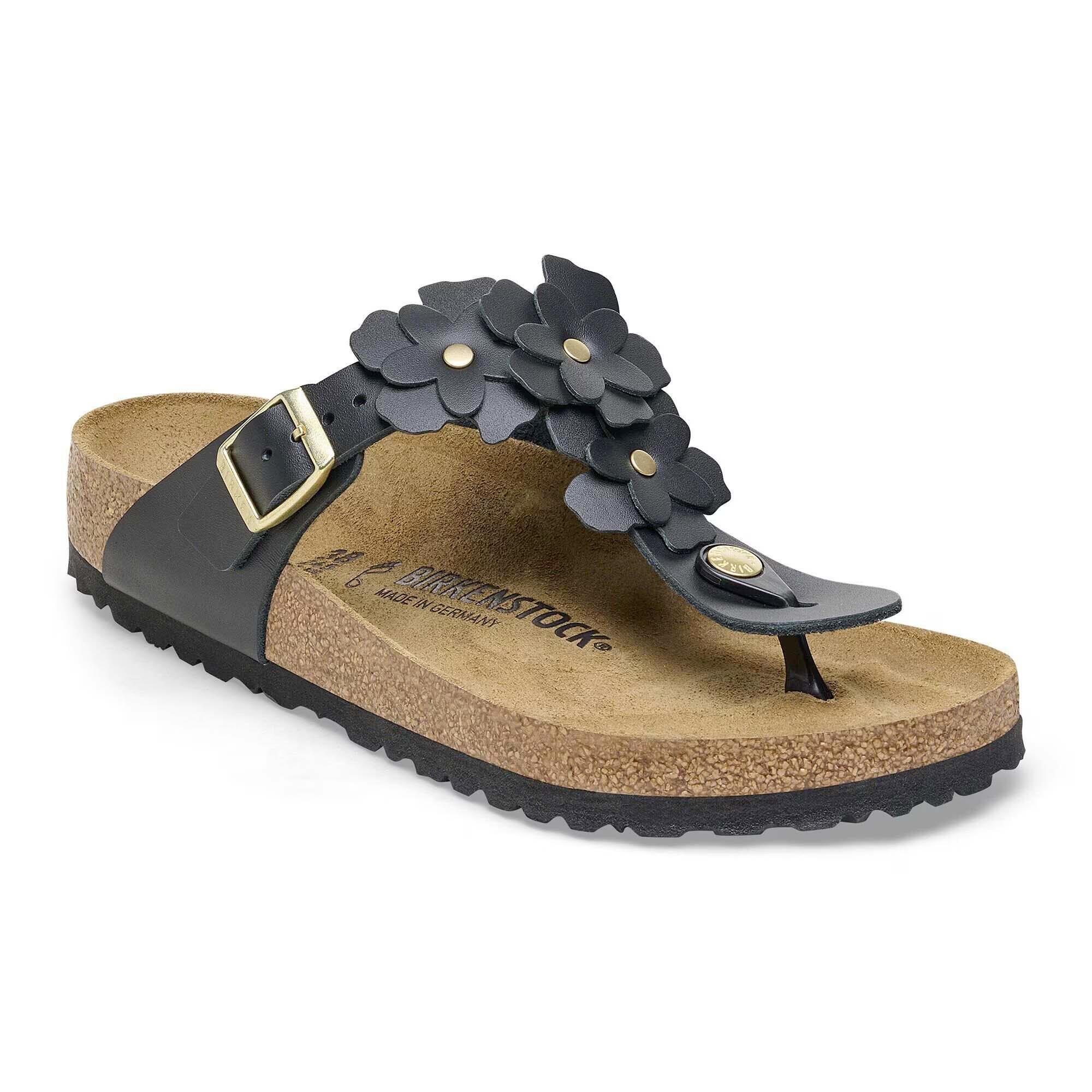 Chinelos Birkenstock Gizeh Natural Leather Mulher 2/5