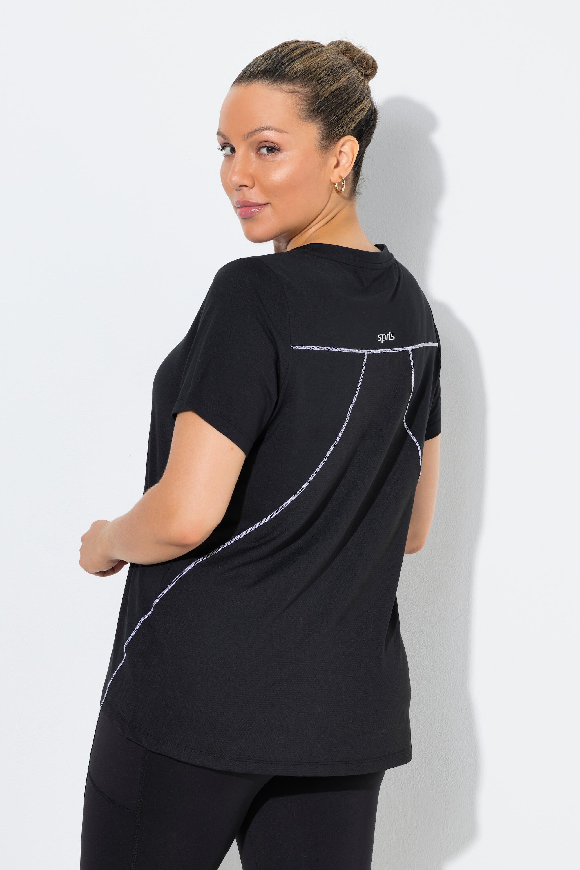 Dames Functioneel shirt Slim V-hals korte mouwen gerecycled 2/6