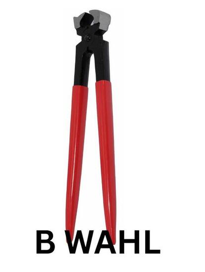 Hufbeschlagszange mit Nietansatz 30 cm Hufzange Hufpflege Klauenpflege B WAHL