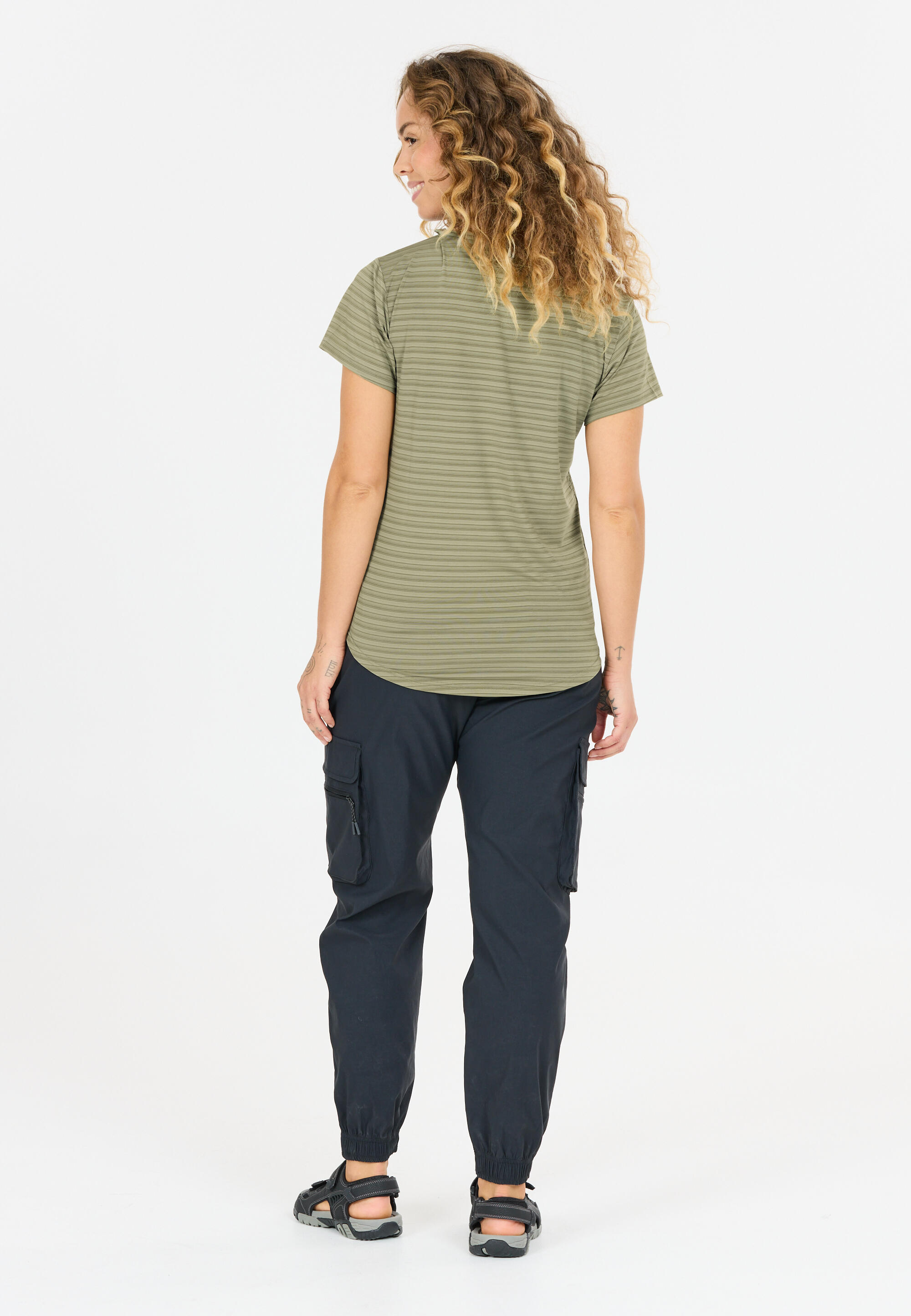 T-shirt da donna a righe Whistler Skylon 5/5