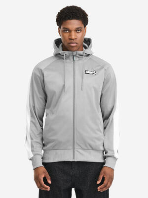 Lonsdale heren trainingsjack met capuchon regular fit crayford