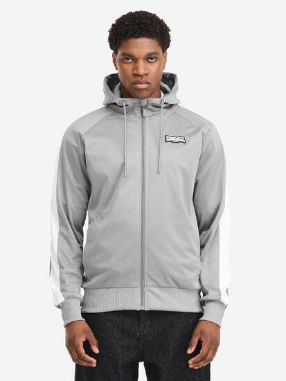LONSDALE Herren Trainingsjacke mit Kapuze normale Passform CRAYFORD