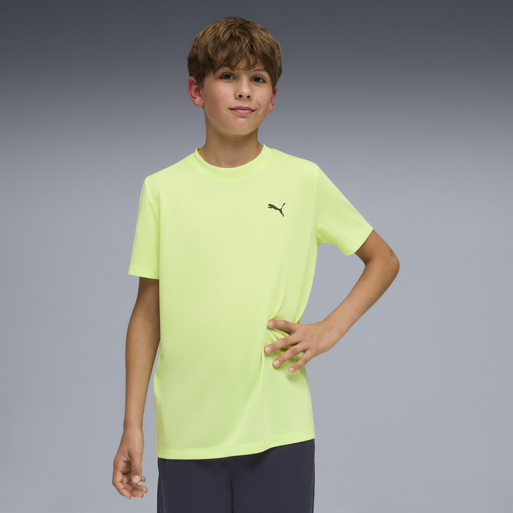 T-shirt infantil leve respirável Train All Day Essentials PUMA 2/5