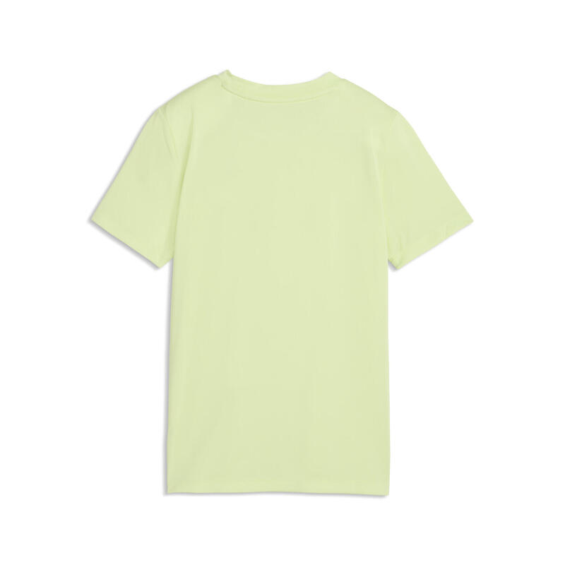 Tricou copii material ușor, Train All Day Essentials, galben neon PUMA