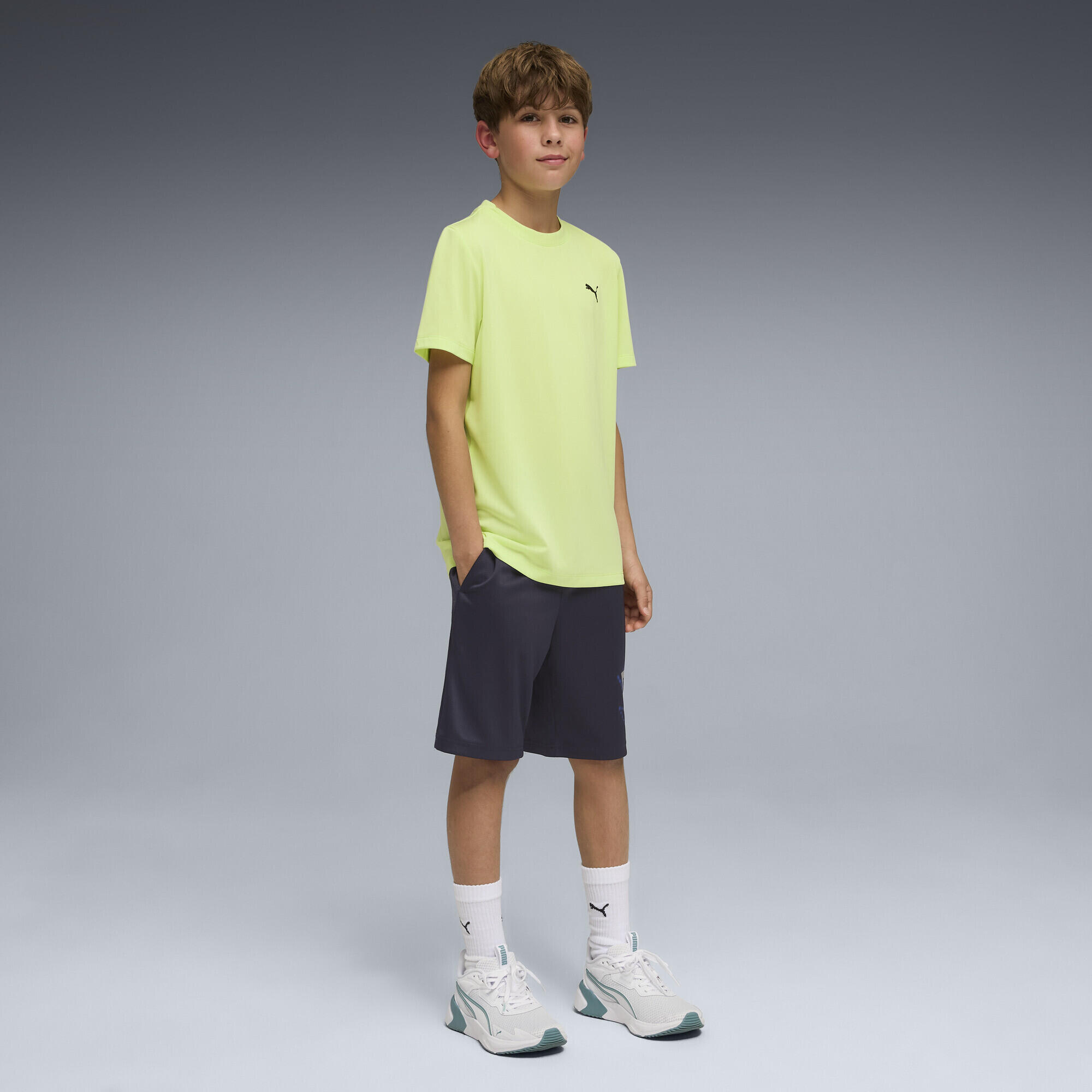 T-shirt infantil leve respirável Train All Day Essentials PUMA 4/5
