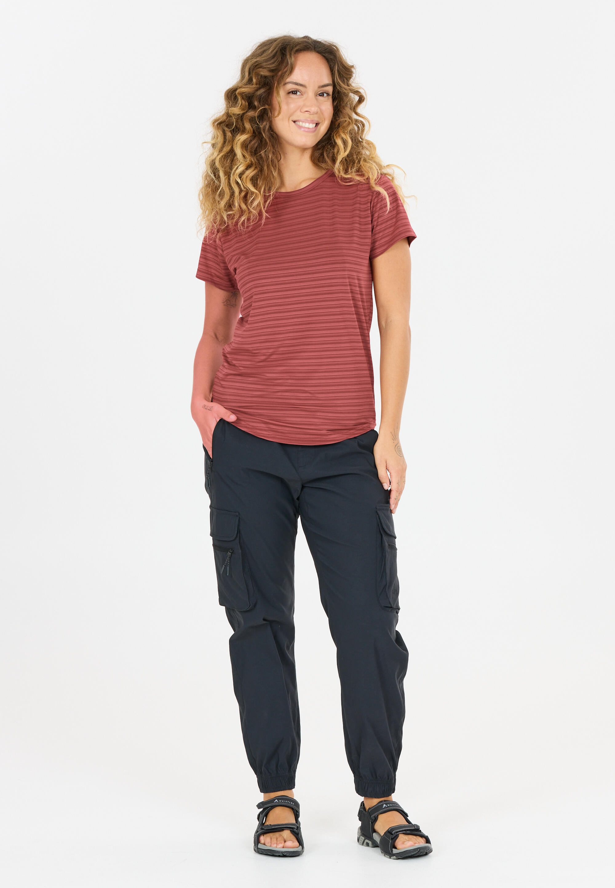 Camiseta de rayas para mujer Whistler Skylon 3/5