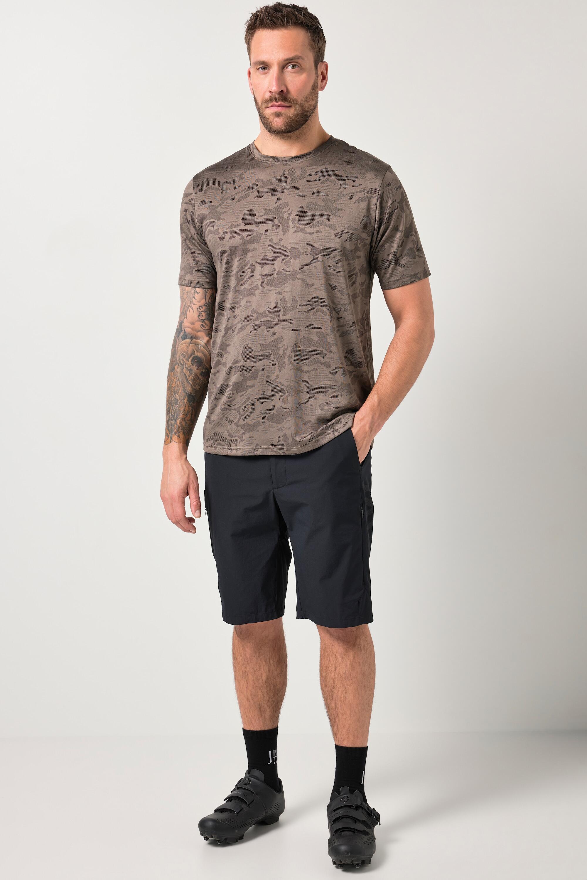 Hommes T-shirt en mesh imprimé all-over manches courtes et technologie QuickDry 2/6
