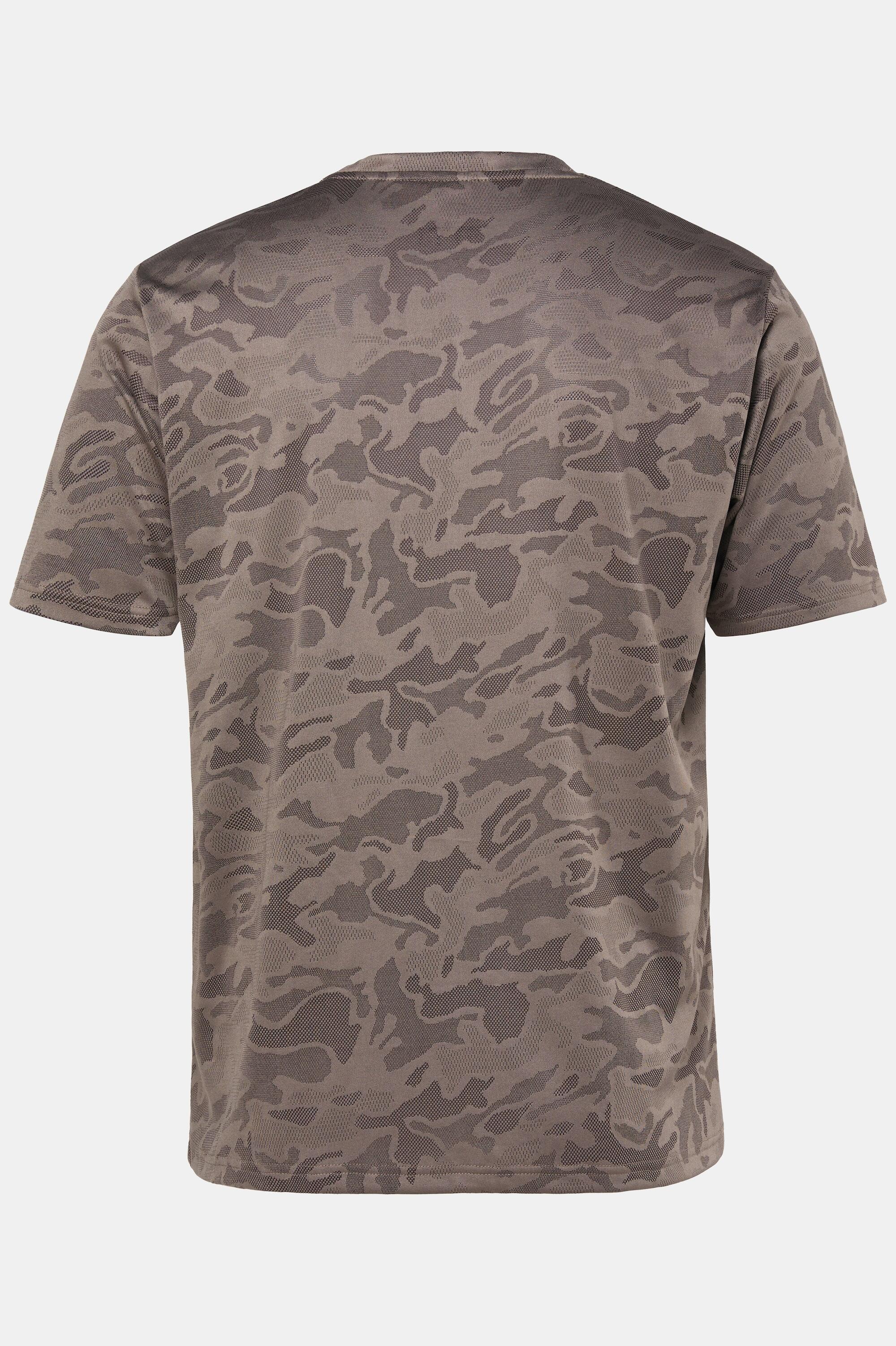 Hommes T-shirt en mesh imprimé all-over manches courtes et technologie QuickDry 5/6