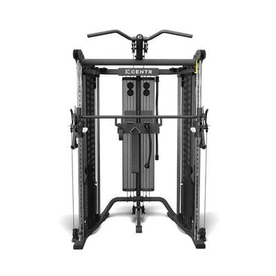 Sf6 home gym functional trainer with selectorized smith bar