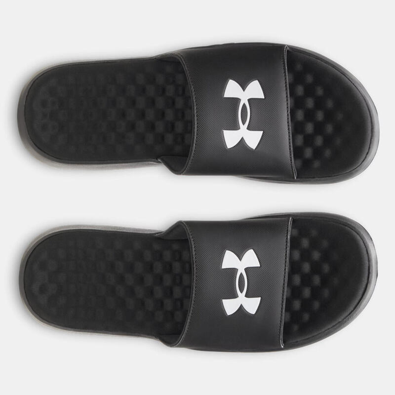 UA Ignite Pro 8 Fixed Strap Papuci Under Armour Negru