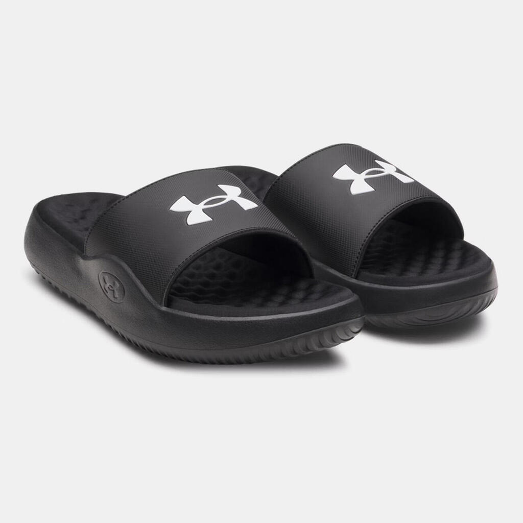 UA Ignite Pro 8 Fixed Strap Slides Under Armour Black