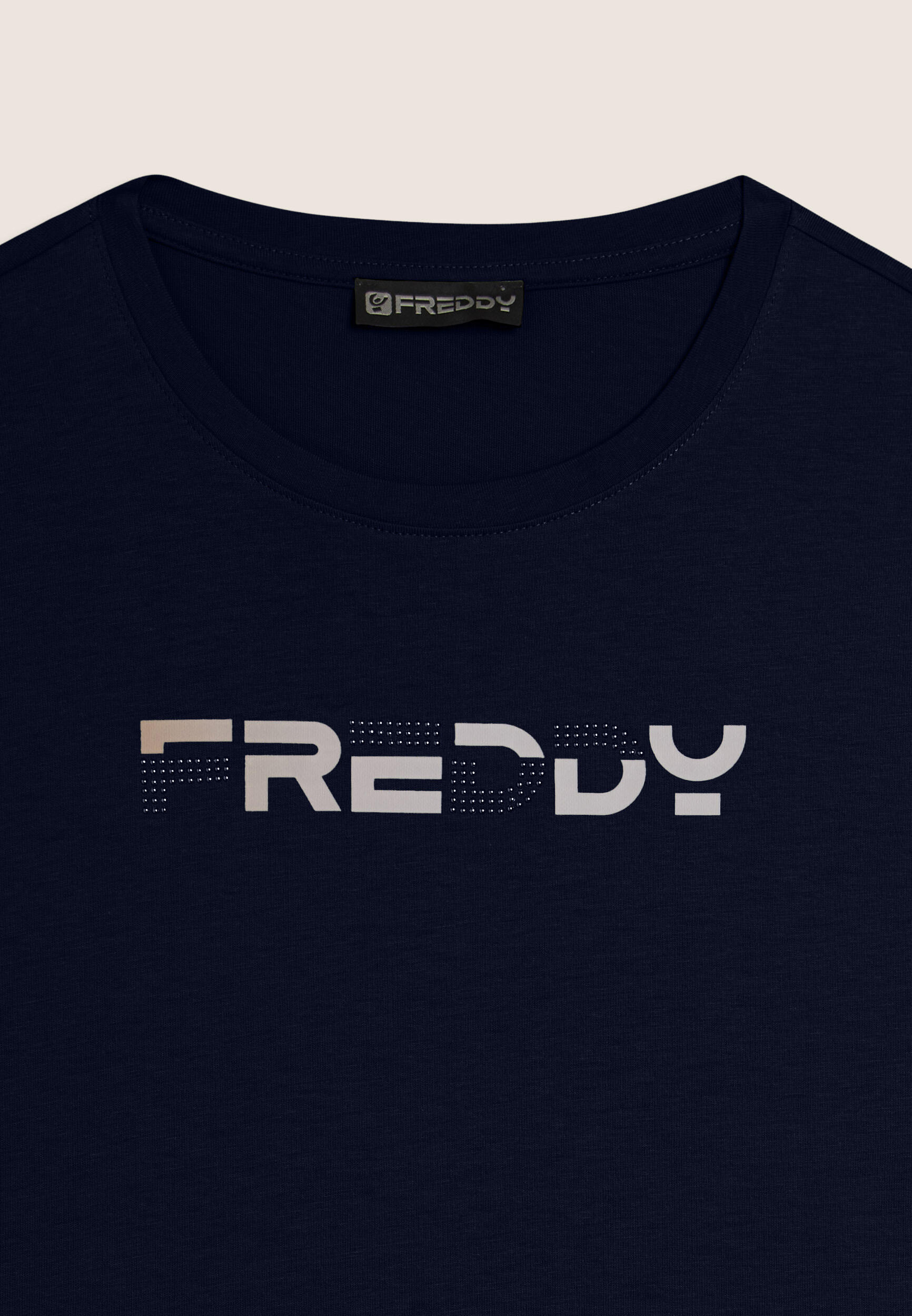 T-shirt Manica Corta con Logo FREDDY Olografico 3/3