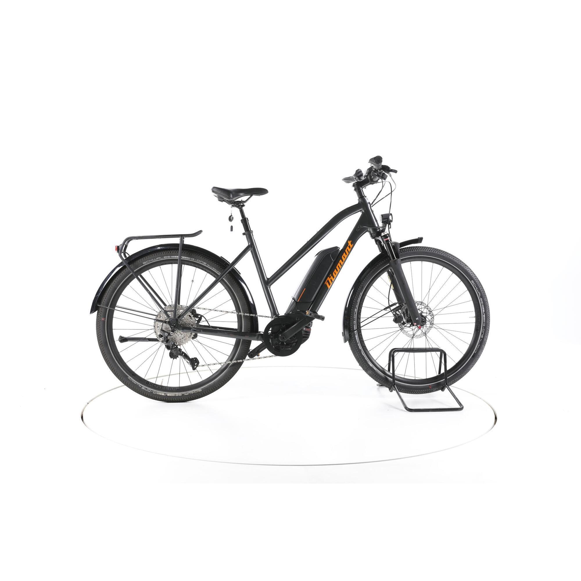 Diamant Rad - Reconditionné - Diamant Zing Deluxe+ Gen 1 Trekking Vélo Électrique - Très Bon - Vélo Tout Chemin - Noir - Moyen - Decathlon