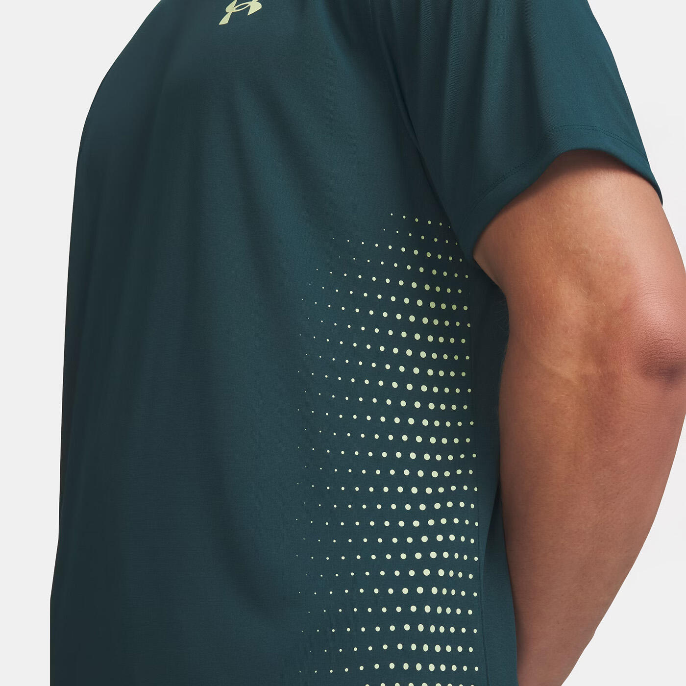 T-shirt UA Tech™ Play pour Homme Under Armour Vert ardent 3/3
