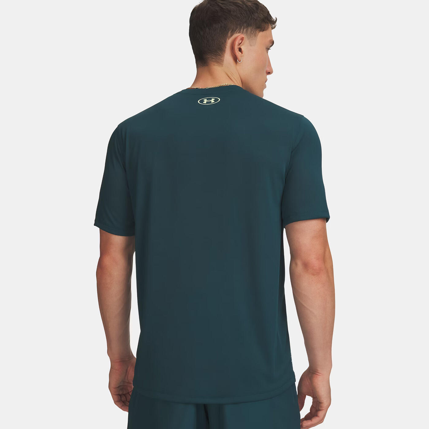 T-shirt UA Tech™ Play pour Homme Under Armour Vert ardent 2/3