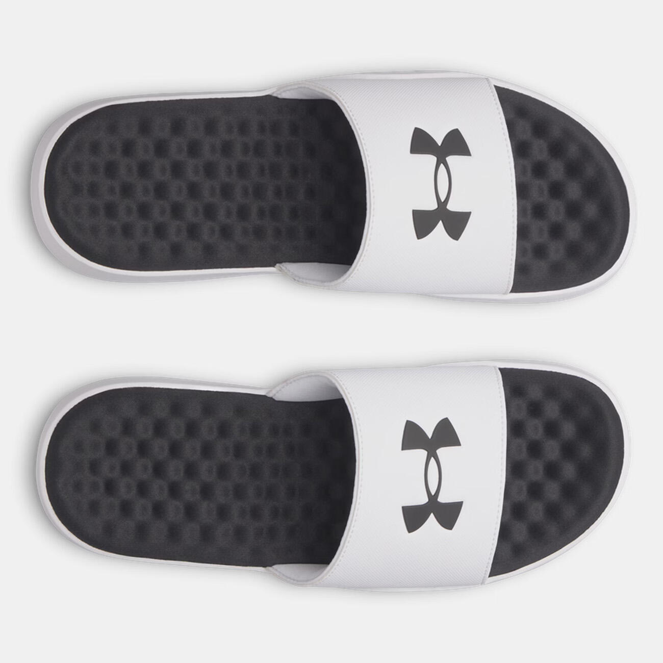 Claquette UA Ignite Pro 8 Fixed Strap Under Armour Blanc 2/5