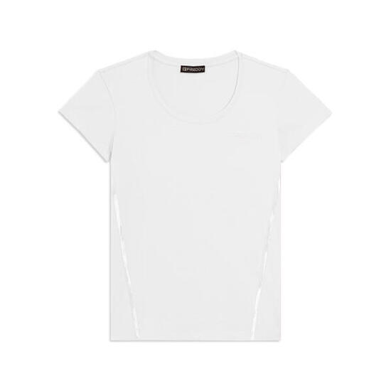 T-shirt Manica Corta con Logo FREDDY e Inserti Elastici