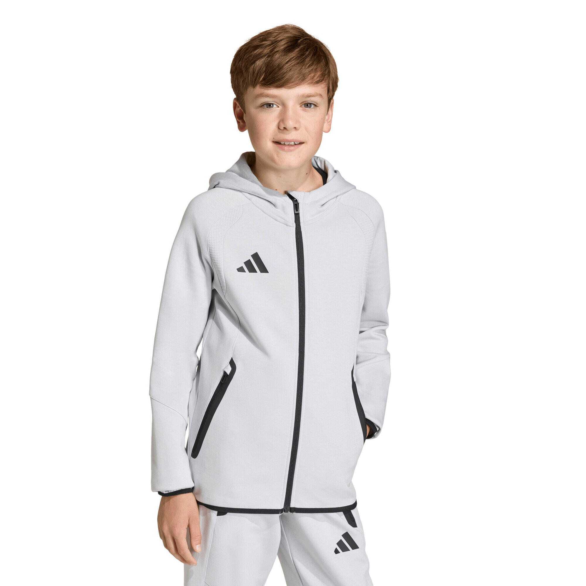 adidas Kinder Kapuzenjacke Tiro Travel Sweat Hoodie Y 2/6