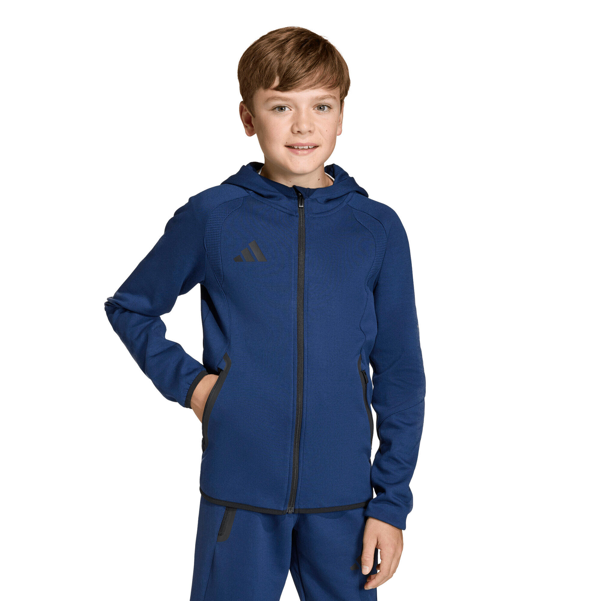 adidas Kinder Kapuzenjacke Tiro Travel Sweat Hoodie Y 2/6