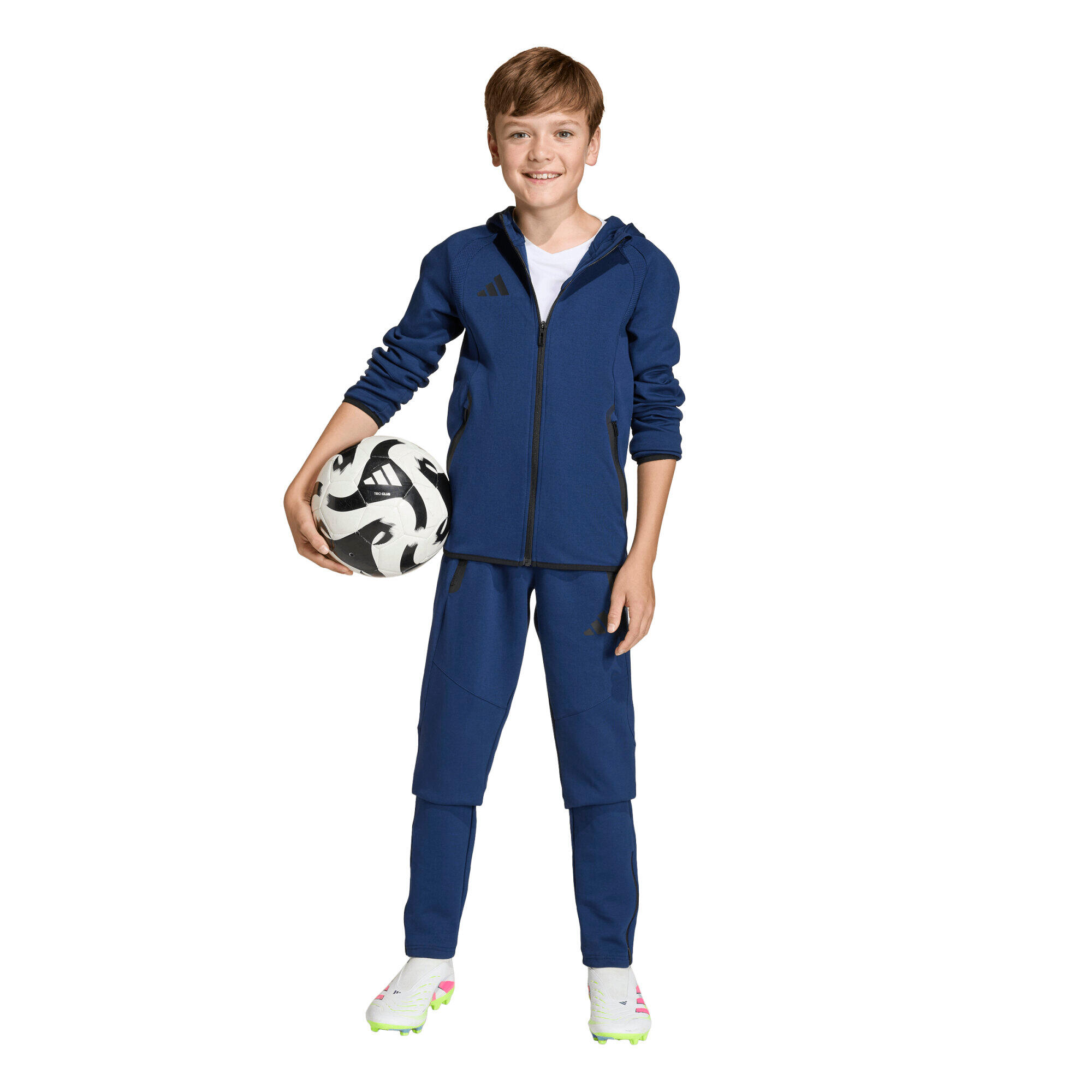 adidas Kinder Kapuzenjacke Tiro Travel Sweat Hoodie Y 4/6