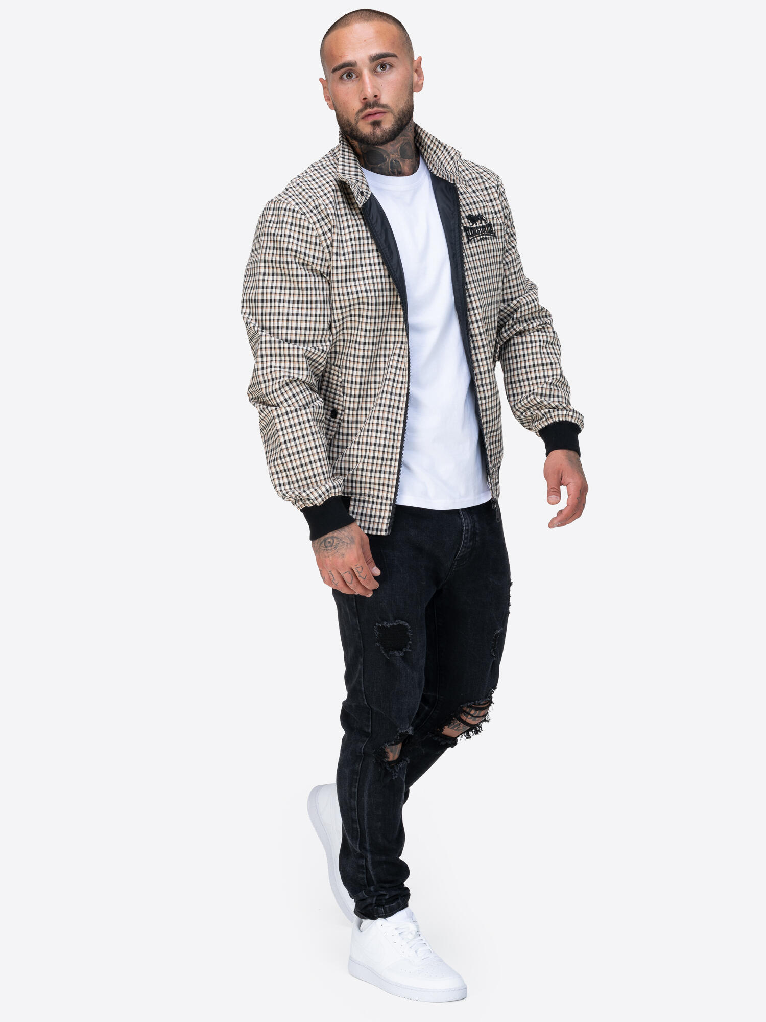 LONSDALE Herenjas slim fit CLASSIC CHECK 4/6