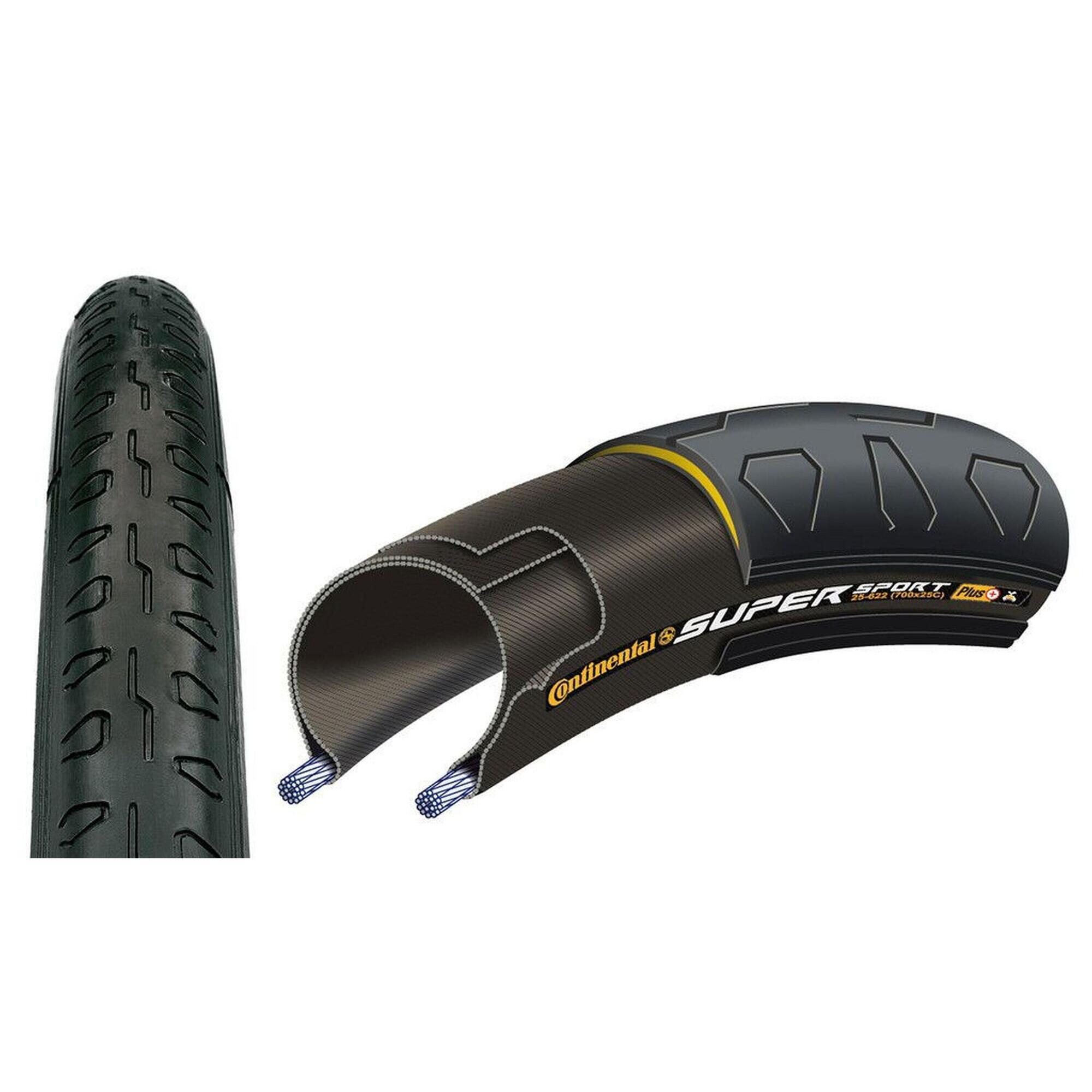 Continental - Rennrad-reifen Super Sport Plus 2er-set, 28" 700x28c 28-622 - Pneu - Noir - 28-622 - Decathlon