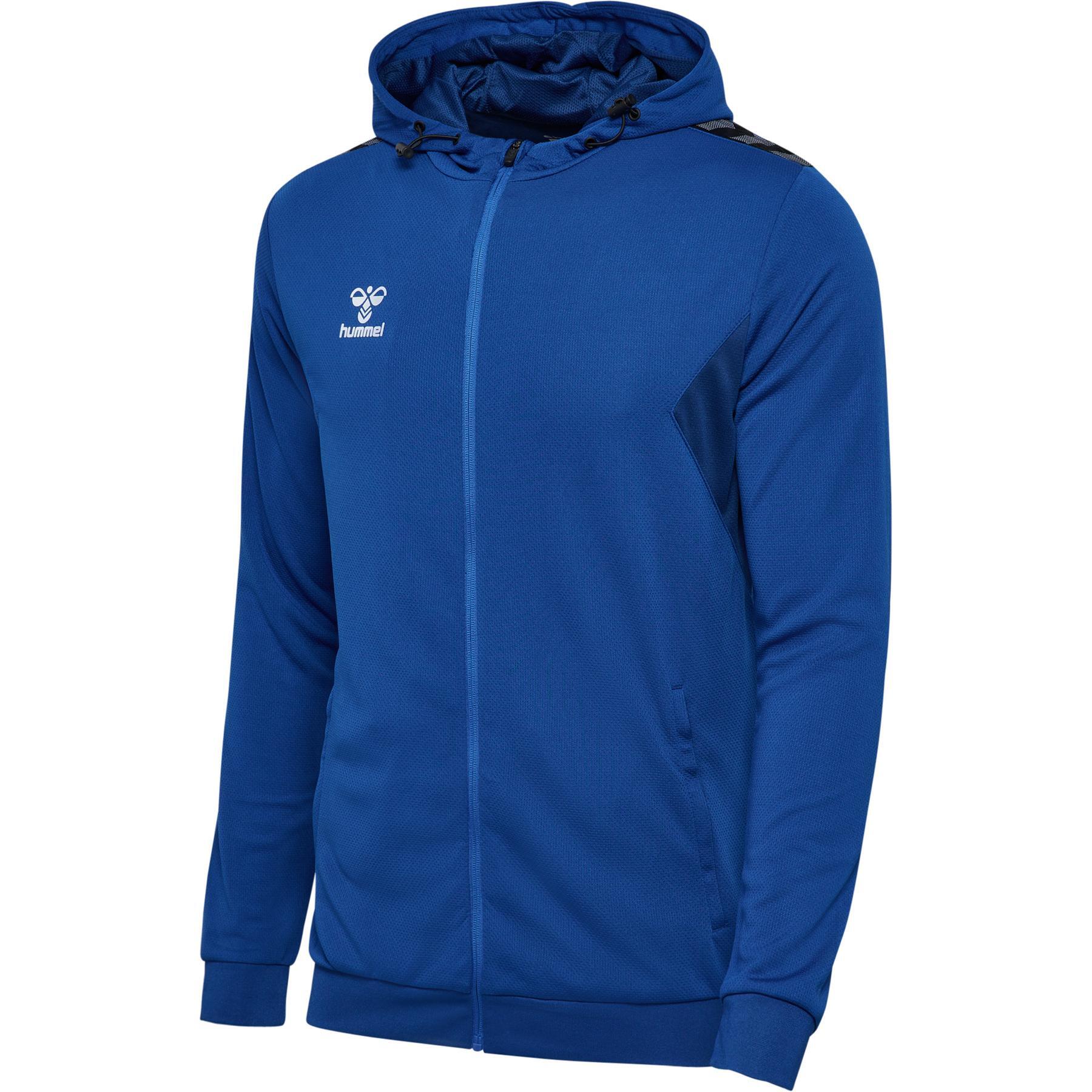 Bluza z kapturem i zamkiem błyskawicznym Hummel Authentic