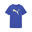 Tricou copii logo mare, Train All Day Essentials Cat Logo, albastru PUMA