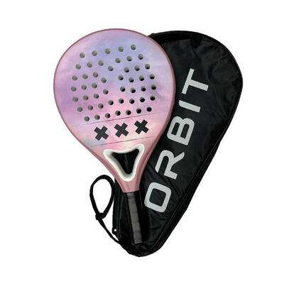 Orbit jottem amsterdams padel racket - inclusief rackethoes - padel - 3d finish