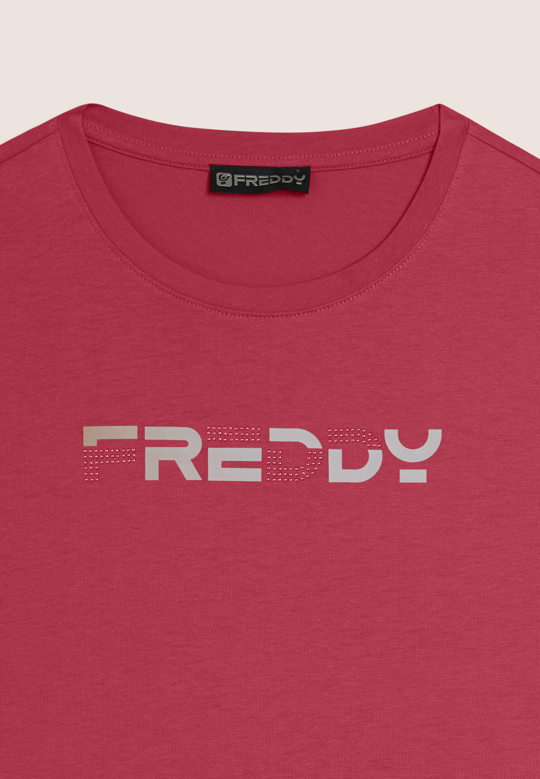 T-shirt à manches courtes avec logo holographique FREDDY 3/3