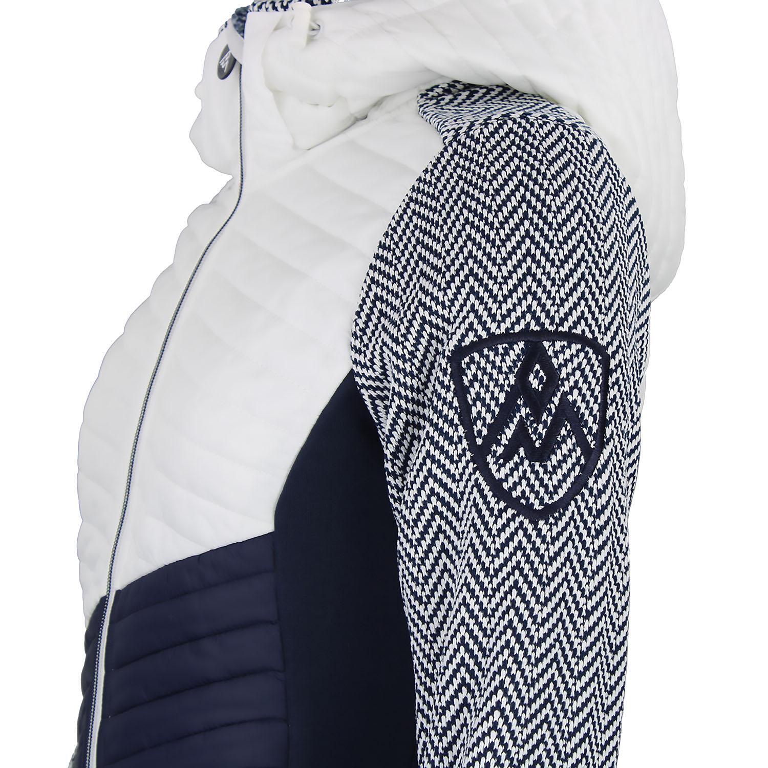 Blouson polaire à empiècements matelassés femme Peak Mountain Amir 3/4