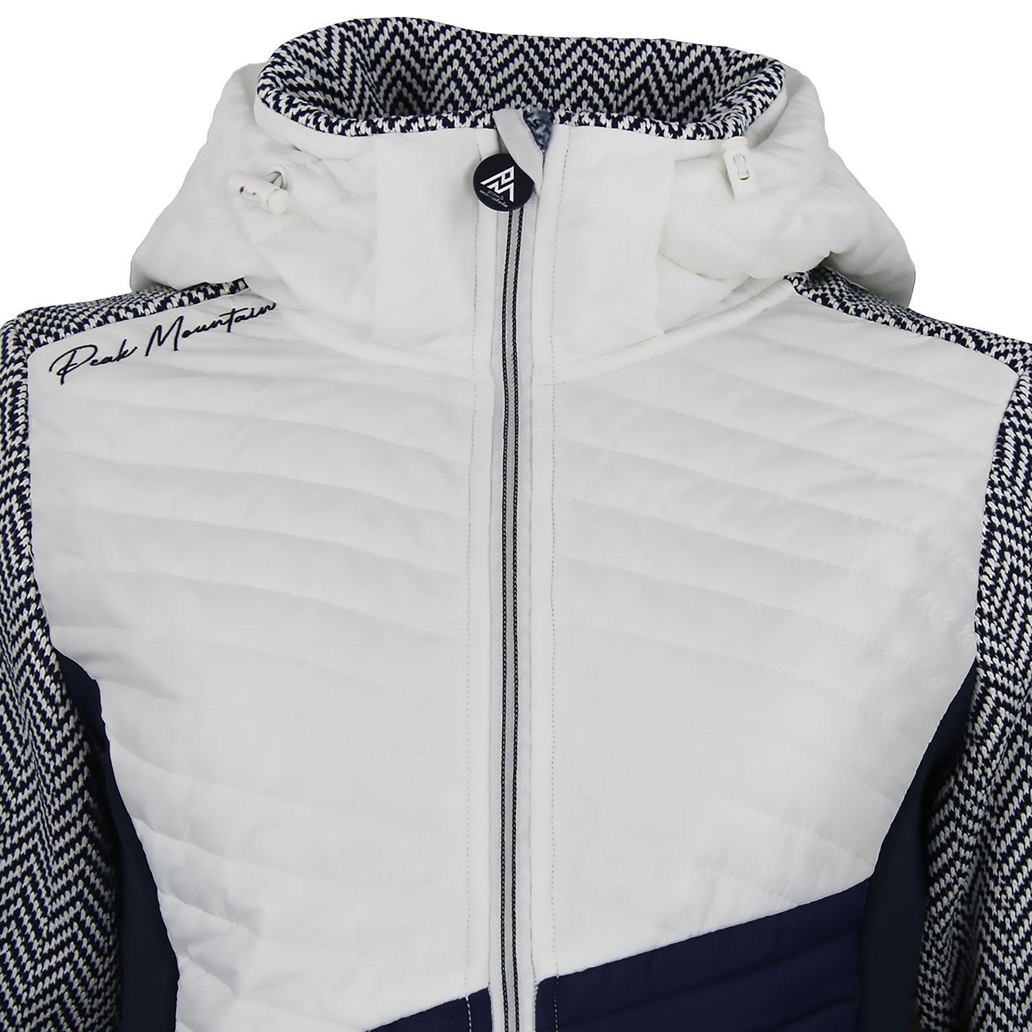Blouson polaire à empiècements matelassés femme Peak Mountain Amir 4/4