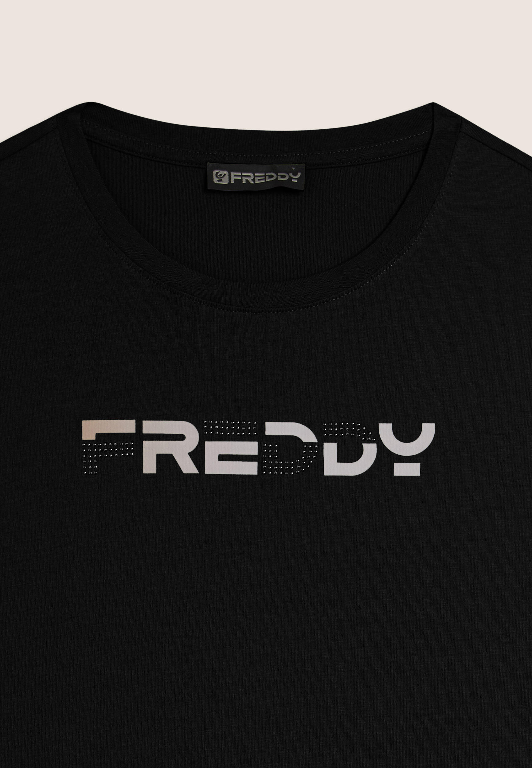 T-shirt à manches courtes avec logo holographique FREDDY 3/3