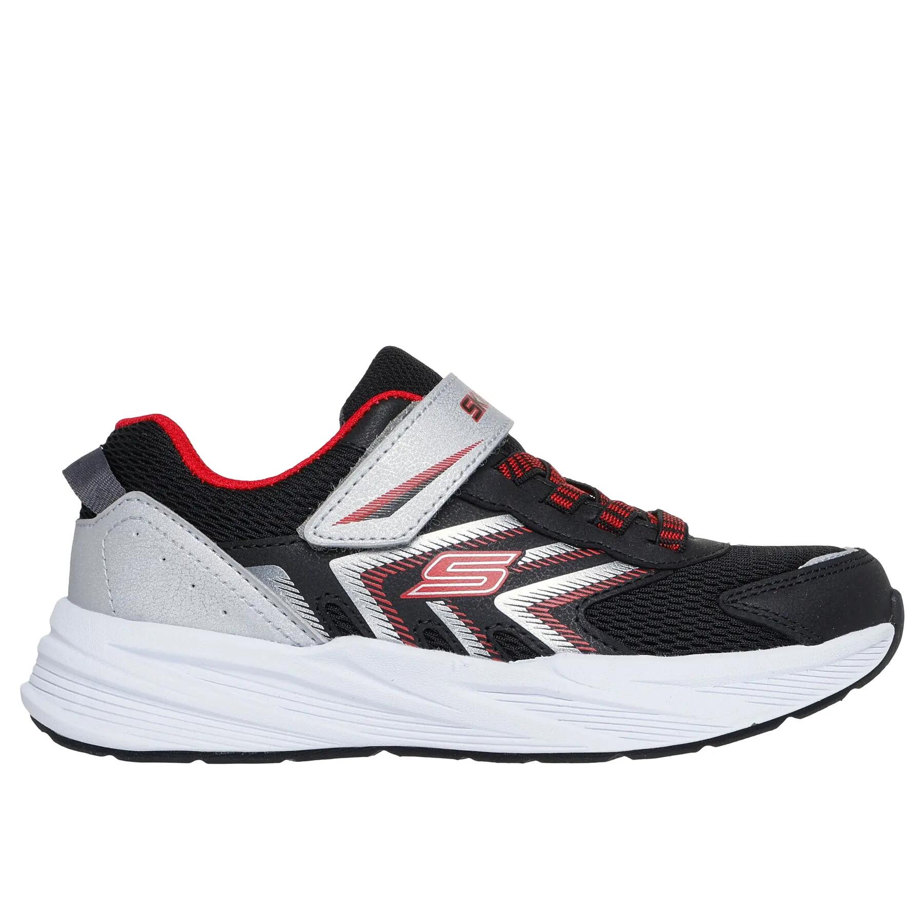 Skechers - Baskets Enfant Skechers Microspec Tread - Baskets - Noir|rouge - Decathlon