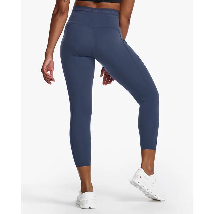 High-waisted 7/8 compression leggings for women 2XU Form Stash 2/3