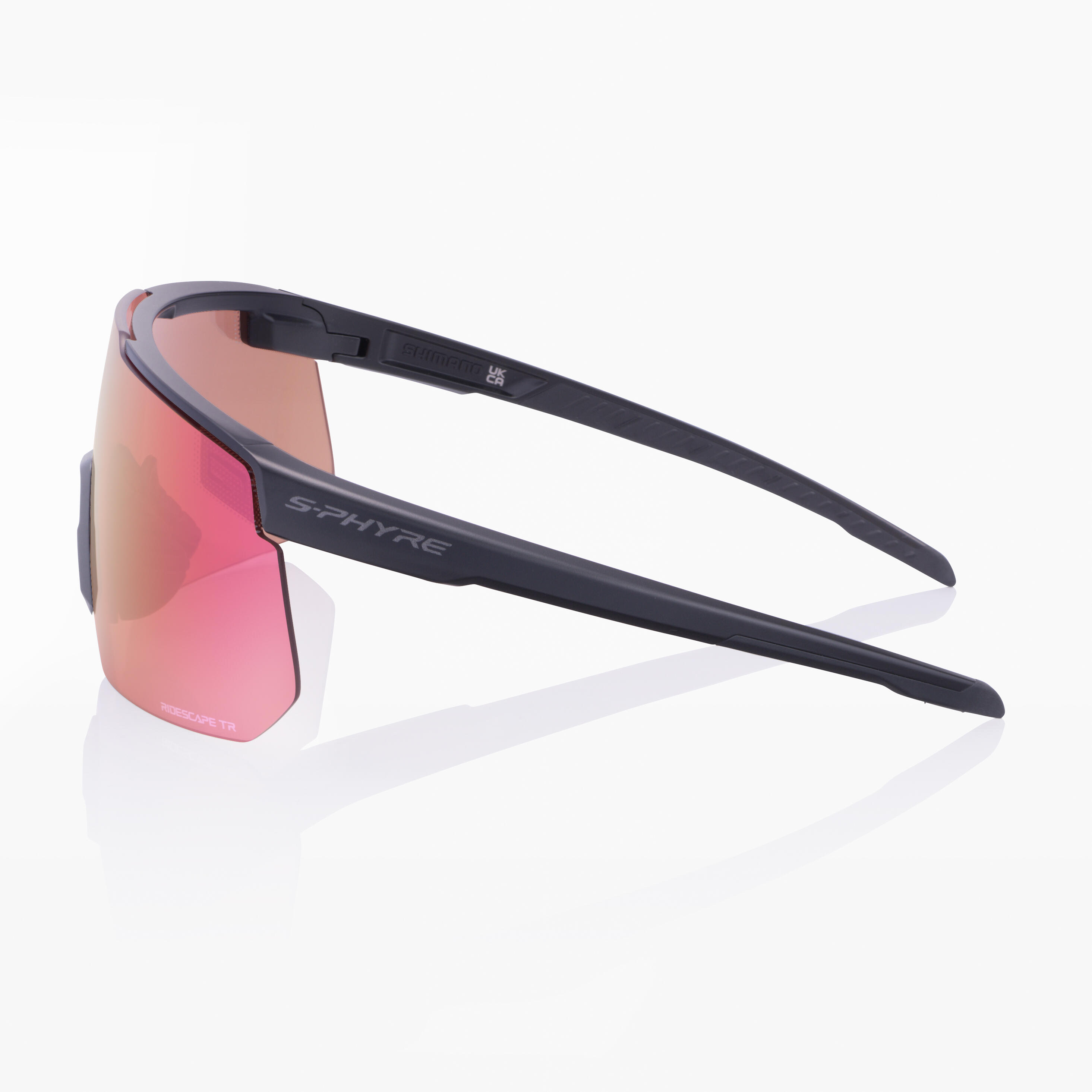 Bril S-PHYRE 2, zwart Ridescape Trail 3/4